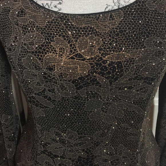 ⬇️ Patra Formal Gown Sz 8 Velvet Black Worn 1x EUC - Picture 3 of 9